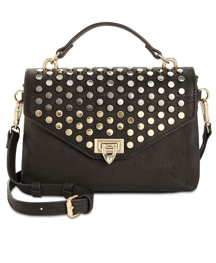 INC International Concepts I.N.C. Jessa Studded TopHandle Crossbody