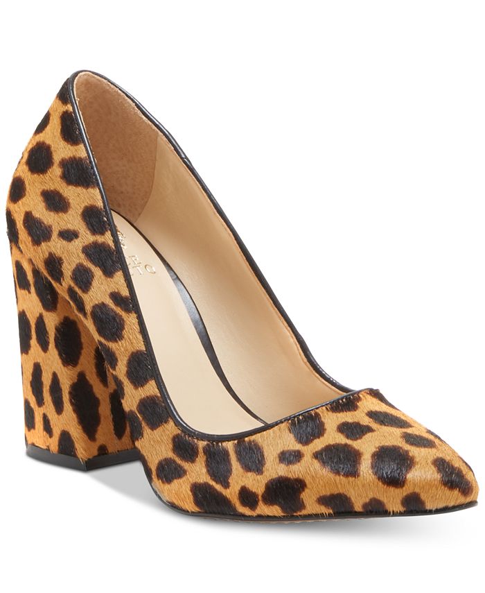 Vince camuto sale leopard print booties