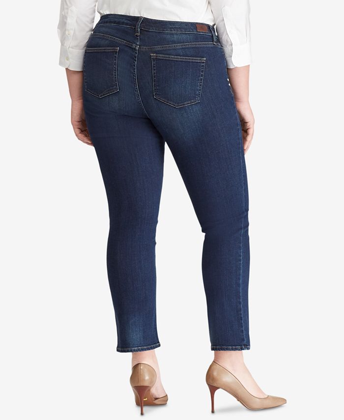 Lauren Ralph Lauren Plus Size Modern Straight Curvy Jeans & Reviews ...