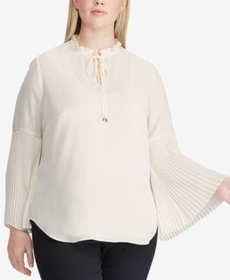 Lauren Ralph Lauren - Plus Size Georgette Top
