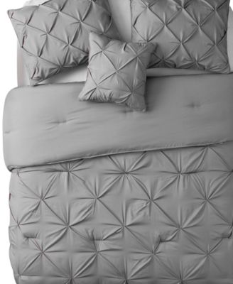 Carmen Pintuck 4 Piece Comforter Set, King