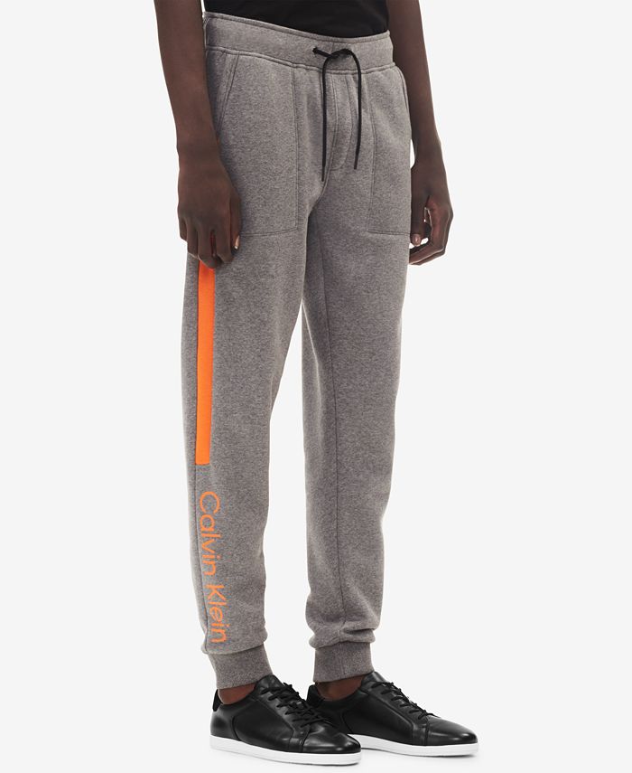 Calvin Klein Men's Fleece Logo Jogger Pants - Macy's