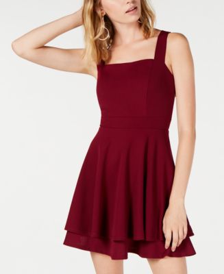White Speechless Dress Macys Speechless Dresses Speechless Womens Lace  Contrast Fit Flare Dress Red Nwt Poshmark