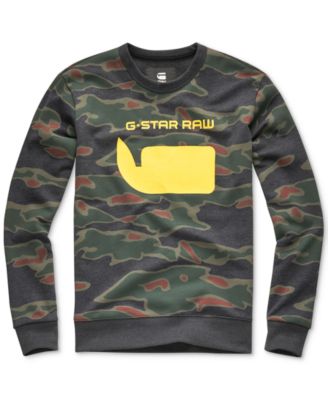 G-Star Raw - Men's Sverre Camo Sweatshirt