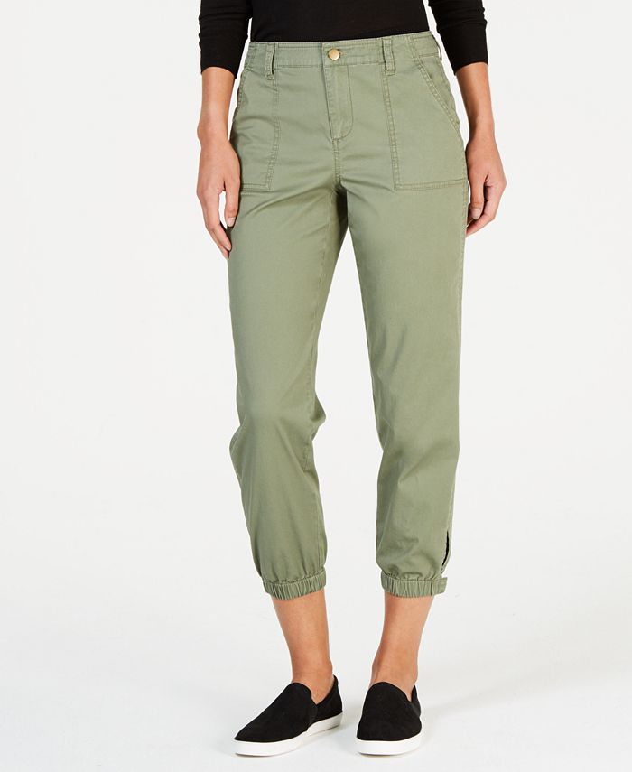 Style & Co Snap-Cuff Casual Pants, Created for Macy's & Reviews - Pants ...