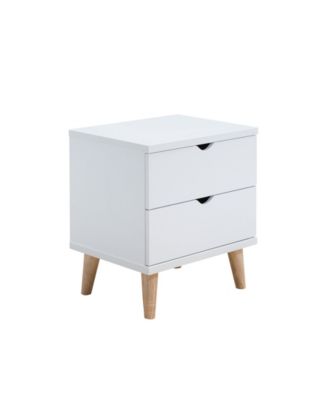 Massenburg II Modern 2-Drawer Nightstand
