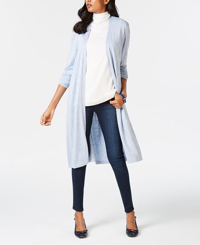 Charter Club Ribbed Duster Cardigan main image 1