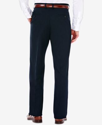 JMH Men Premium Stretch Classic Fit Flat Front Suit Pant