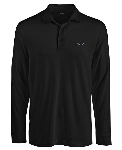 Greg Norman Men's LongSleeve Polo, Created for Macy's & Reviews