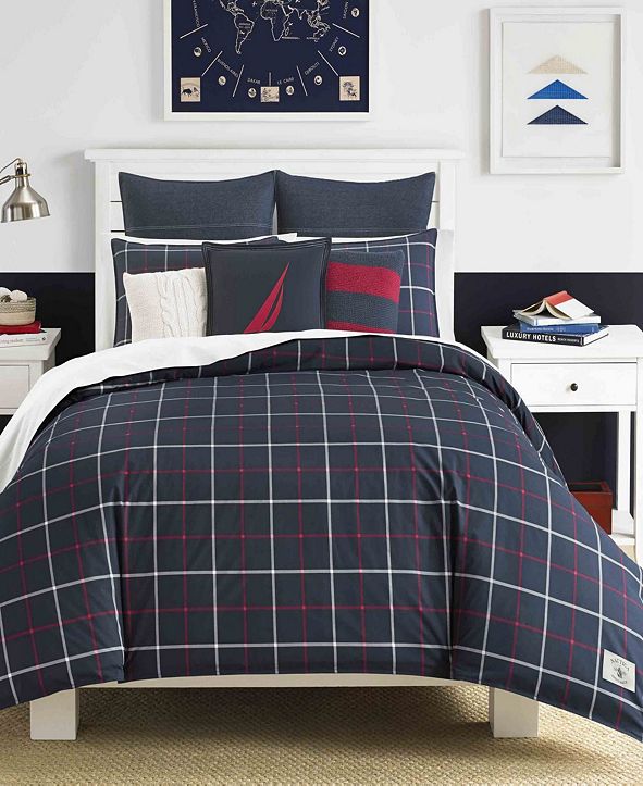 Nautica Tillington King Comforter Set & Reviews Comforters Bed