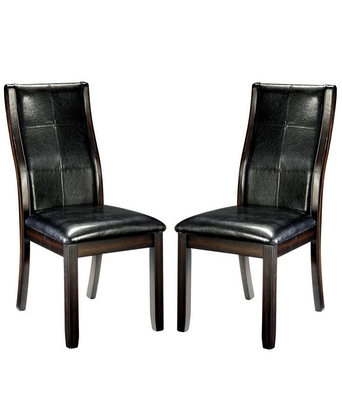 Furniture of America Egnew Upholstered Side Chair (Set of 2) Macy's