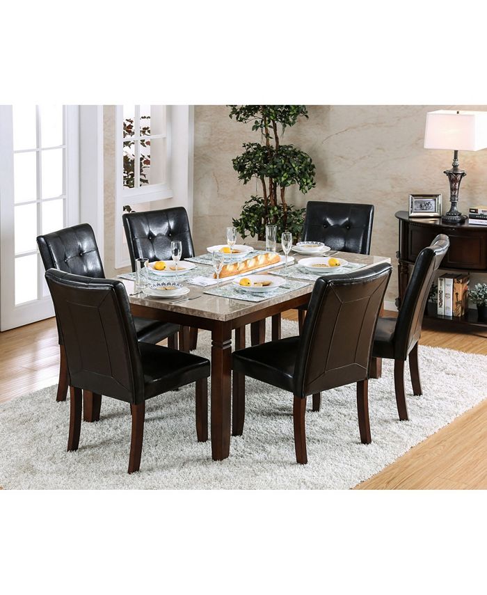 Furniture of America Tyrell Upholstered Side Chair (Set of 2) Macy's