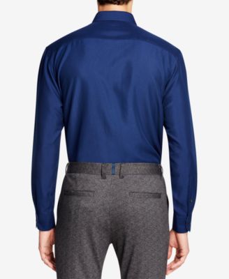 Men's Slim-Fit Non-Iron Performance Solid Dress Shirt