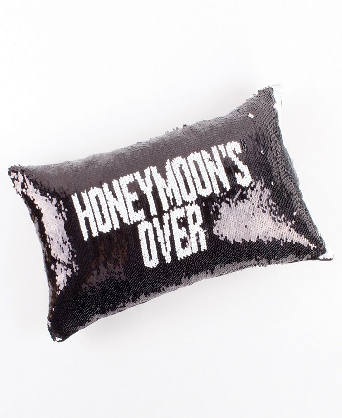 8 Oak Lane Two Way Sequin Pillow Just Married Macy s