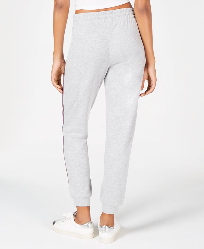 Material Girl Juniors' Snap-Side Jogger Pants, Created for Macy's - Macy's