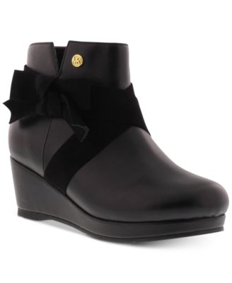 michael kors girls booties