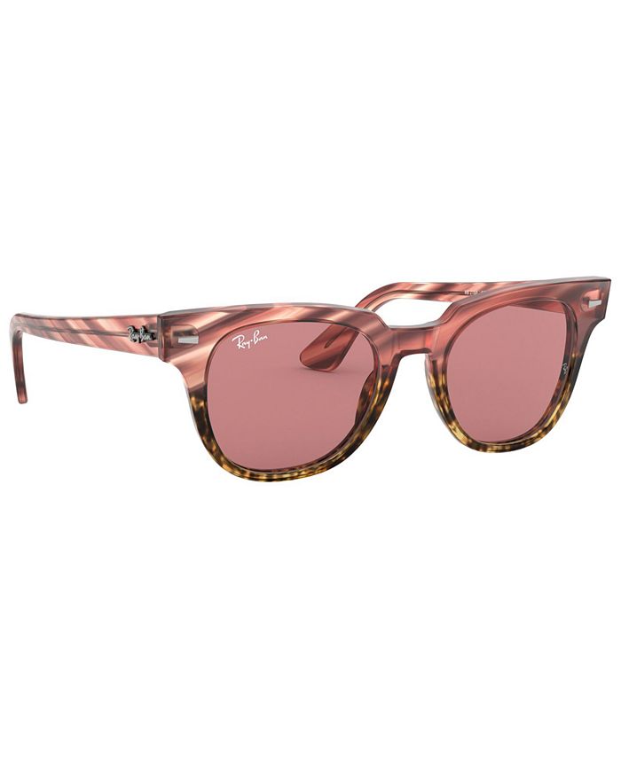 Ray-Ban Sunglasses, RB2168 METEOR STRIPED HAVANA - Macy's
