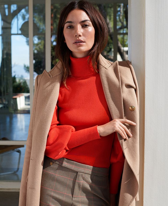 Lauren Ralph Lauren Double-Faced Coat - Macy's