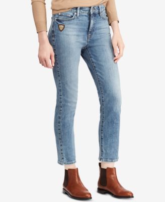 ralph lauren premier straight ankle jeans