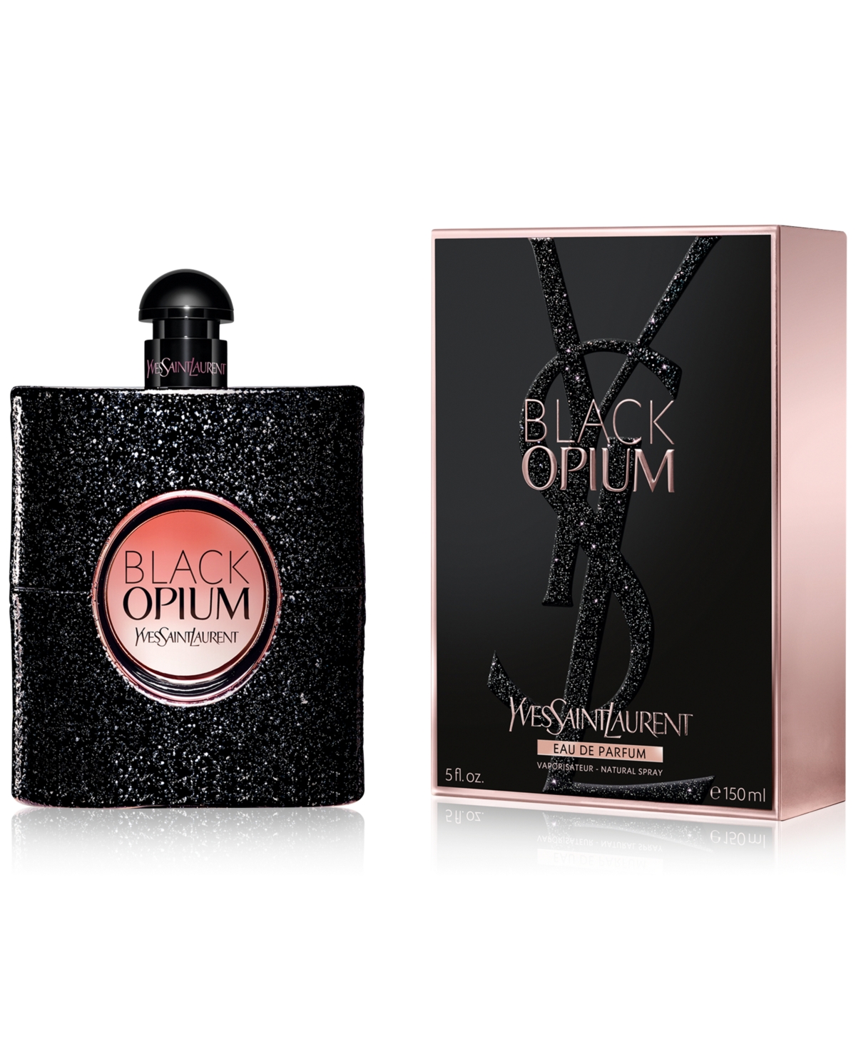 Shop Saint Laurent Black Opium Eau De Parfum Spray, 5-oz. In No Color