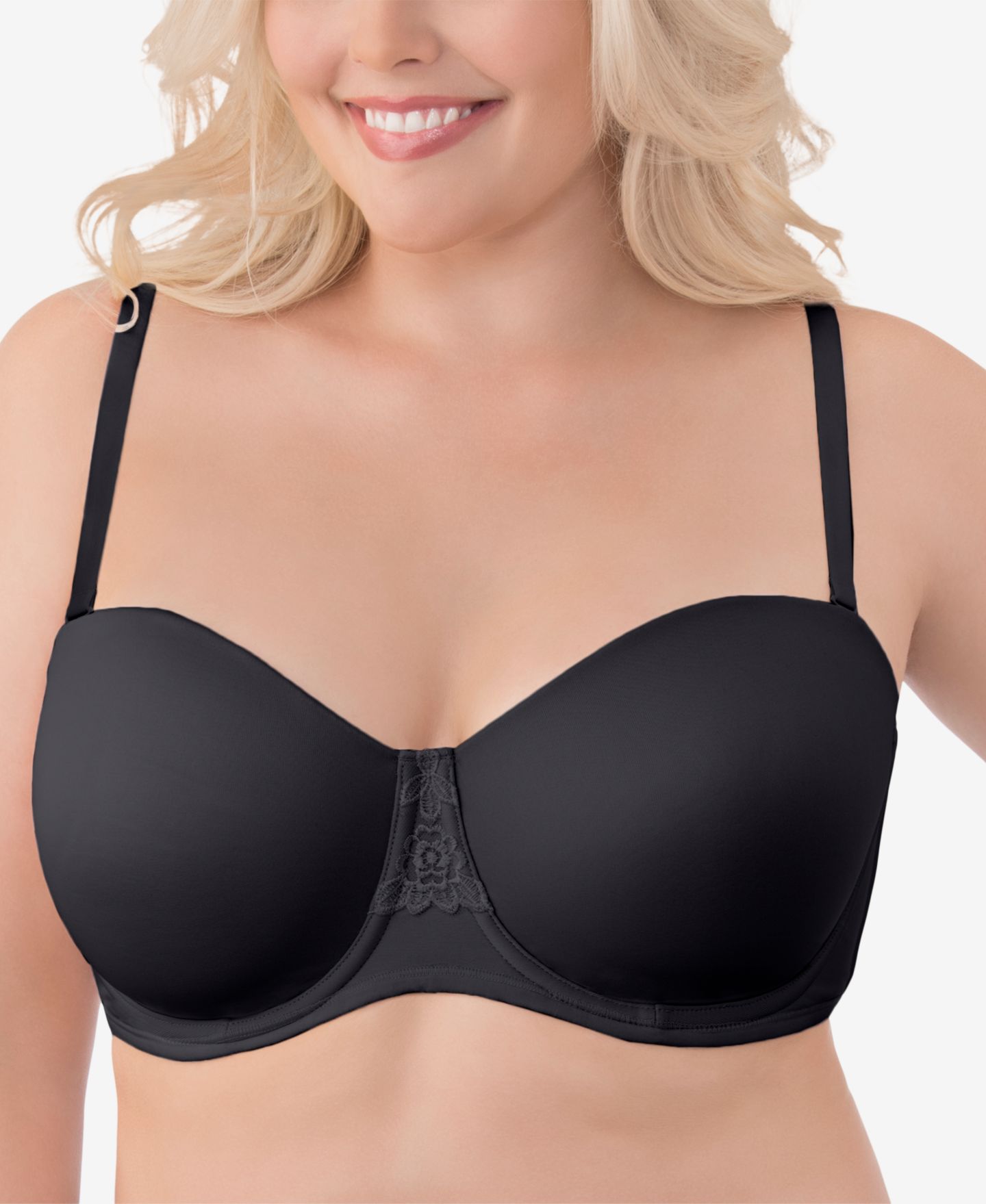 Бра Beauty Back® Fair, на косточках — Vanity Fair Lingerie, цвет: Полуночный чёрный — фото 8