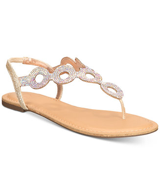 Material Girl Sailor Flat Sandals, Created for Macy's & Reviews ...
