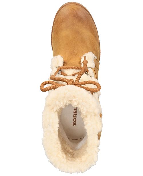 sorel women's joan of arctic wedge ii waterproof booties