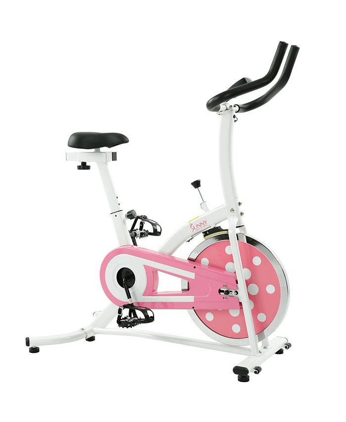 Sunny Health Fitness Pink Indoor Cycling Bike Macy s