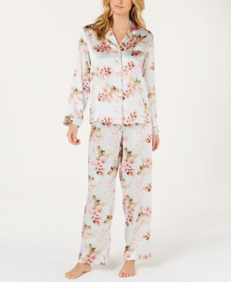 Charter Club Silk Pajama Set, Created For Macy's & Reviews - Bras ...