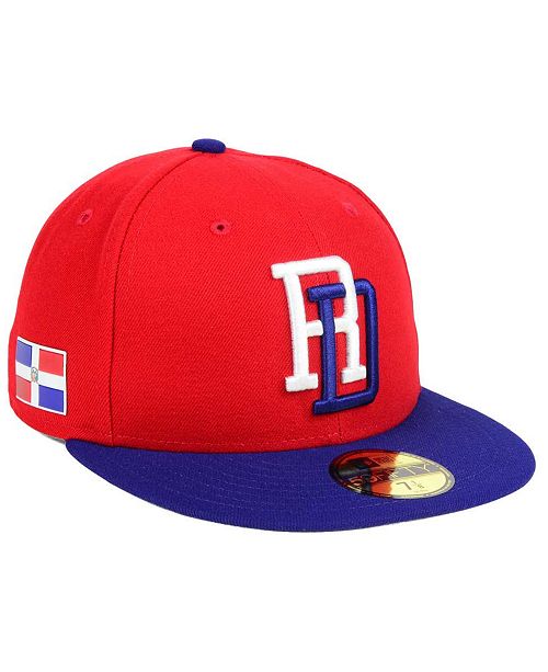 New Era Dominican Republic World Baseball Classic 59FIFTY Fitted Cap