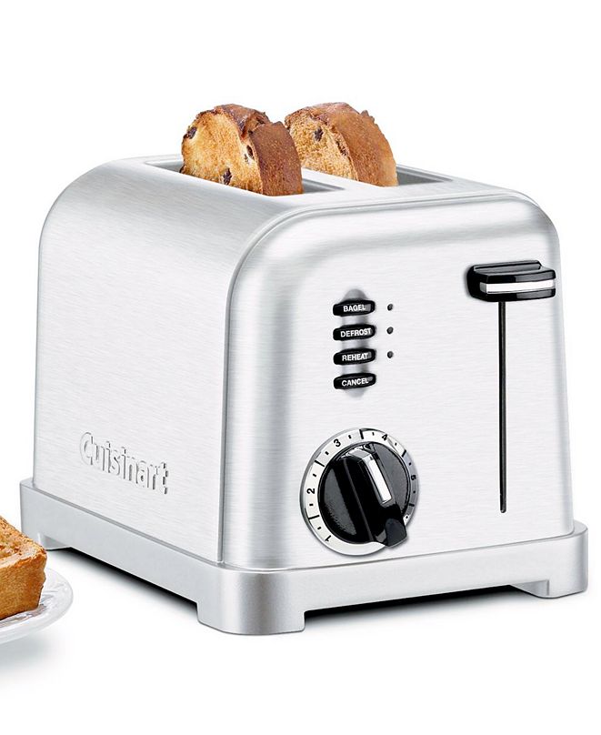 Cuisinart CPT160 Toaster, 2Slice Classic Brushed Chrome & Reviews