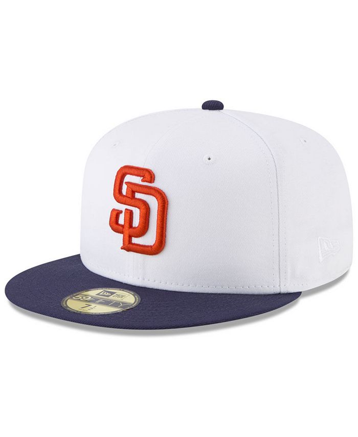 New Era San Diego Padres Batting Practice Wool Flip 59FIFTY FITTED Cap ...