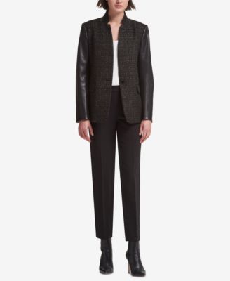 DKNY - Mixed-Media Jacket