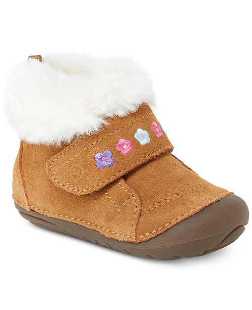 Stride Rite Soft Motion Baby & Toddler Mädchen Quinn Fashion Boots – Bequeme Stiefeletten Mit Reißverschluss