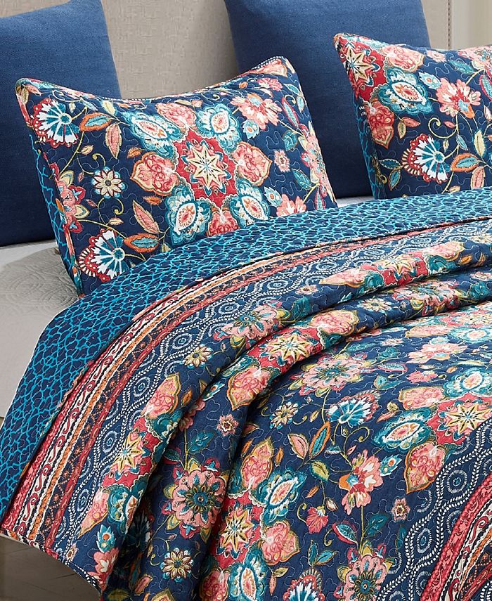 Hedaya Home Picadilly 3Piece Full/Queen Quilt Set Macy's