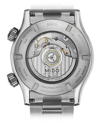 Mido - Men's Swiss Automatic Multifort Stainless Steel Bracelet Watch 42mm