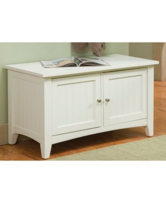 Shaker Cottage Storage Cabinet Bench