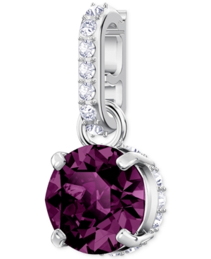 UPC 768549110238 product image for Swarovski Remix Collection Silver-Tone Pave & Stone Charm | upcitemdb.com