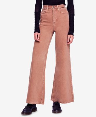 Free People - Super High-Rise Wide-Leg Jeans