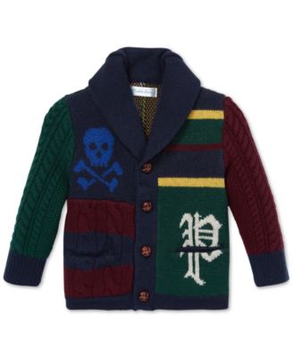 ralph lauren merino wool cardigan