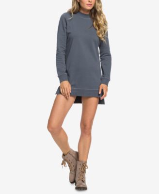 Spinning Cotton Sweatshirt Dress 