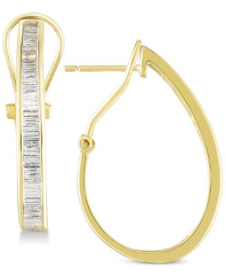Diamond Baguette Earrings (1 ct. t.w.)