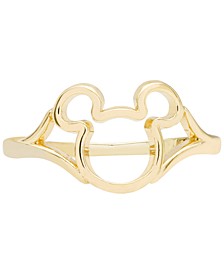 Children's Mickey Mouse Silhouette Ring in 14k Gold