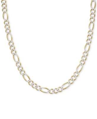 silver gold necklace