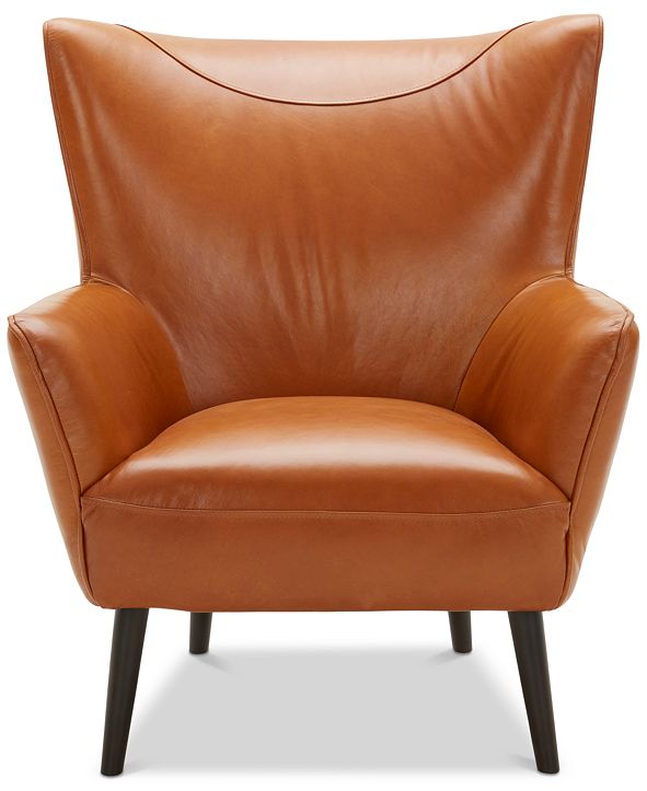 Furniture Penryn 31" Leather Accent Chair & Reviews Chairs