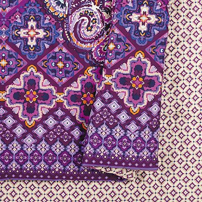 Shop Vera Bradley Dream Tapestry Bedding Collection In Purple