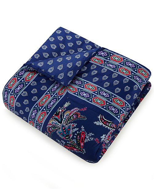 Peking Handicraft Inc Vera Bradley Romantic Paisley King Comforter