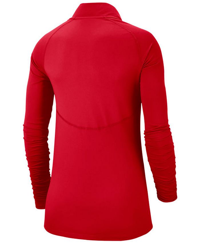 Nike Women's Element Half Zip Pullover Red Size Small main image 1