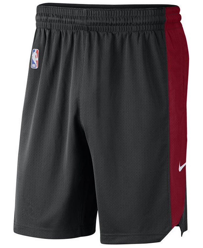 Nike Men's Miami Heat Practice Shorts - Macy's