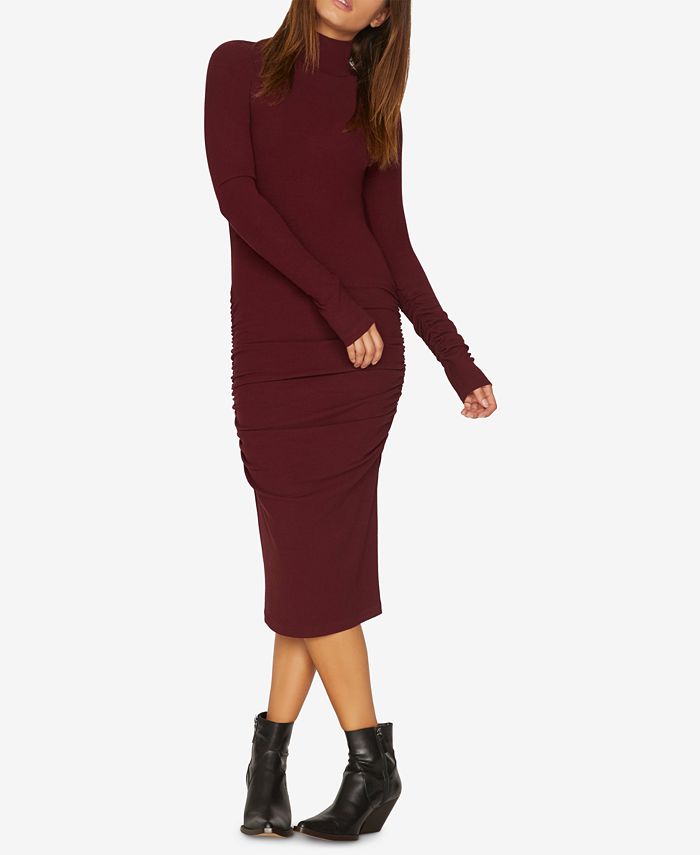 Sanctuary Ruched Knit Dress Macy's